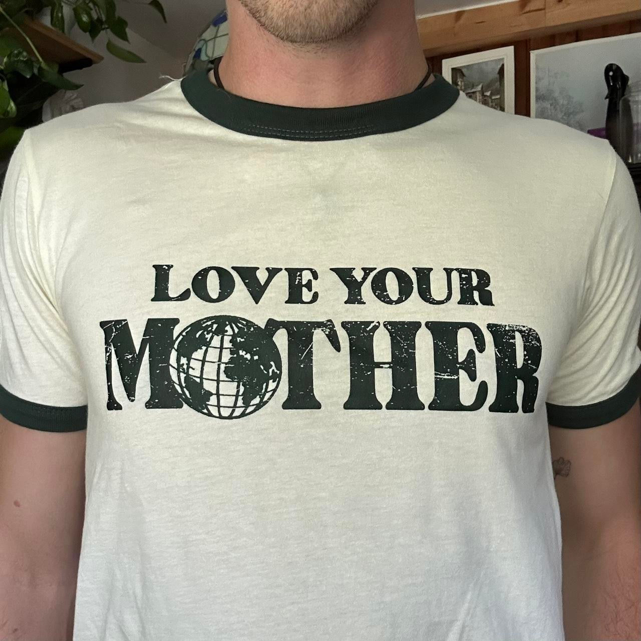 Green Love Your Mother Ringer