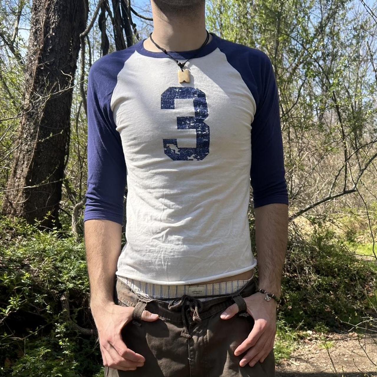 N.A.U.X. Blue Quarter Sleeve