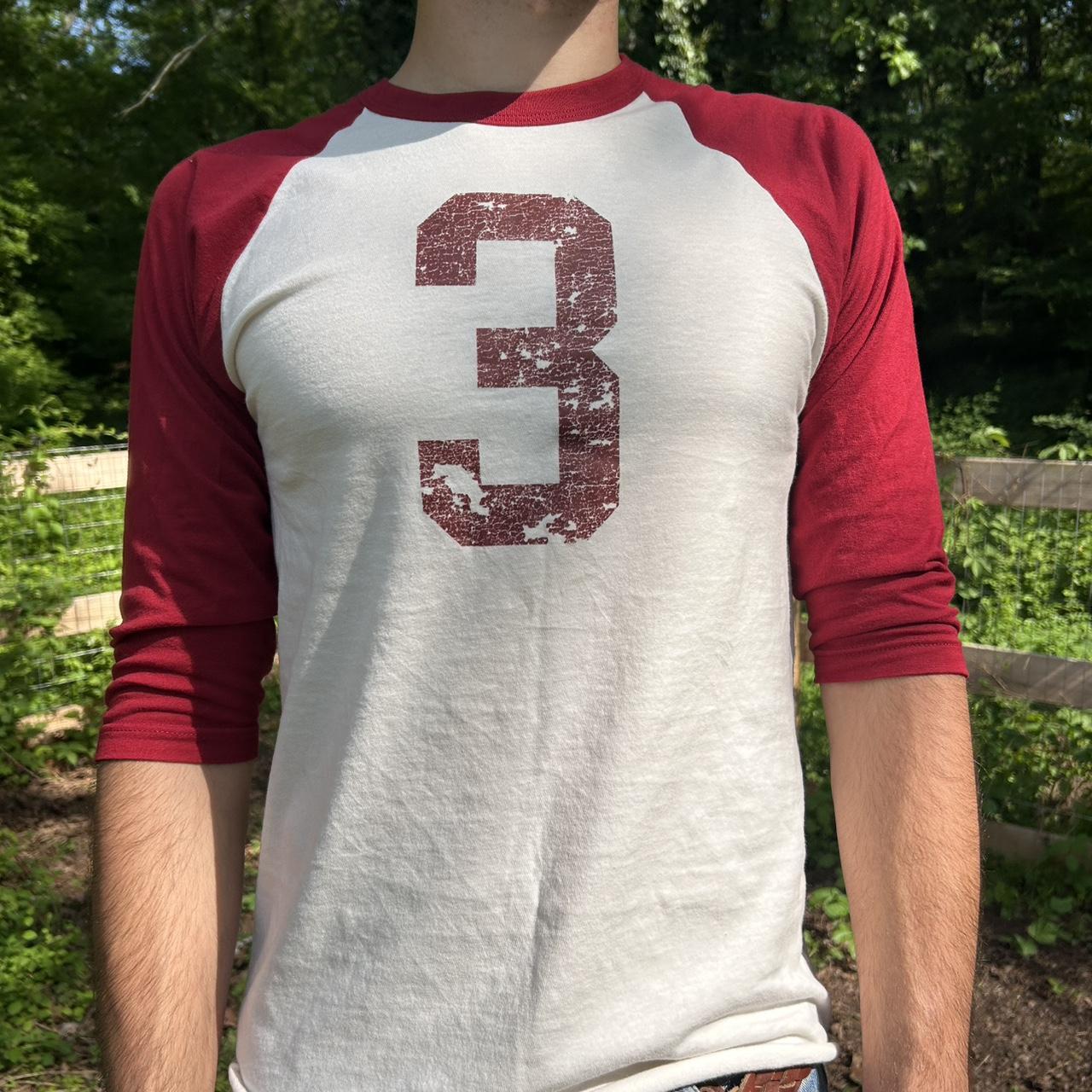 NAUX Red Raglan Tee
